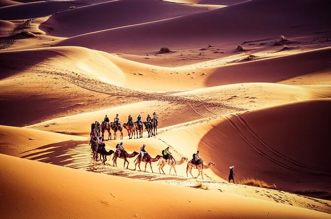 Circuit privé de 3 jours dans le désert de Fès à Marrakech